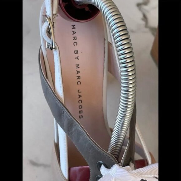 Marc by Marc Jacobs multicolored heel sandals 37/6.5 - Picture 4 of 13